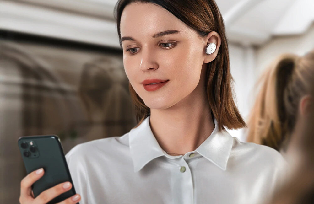 Słuchawki dokanałowe SOUNDCORE Liberty 3 Pro mikrofon rozmowy 