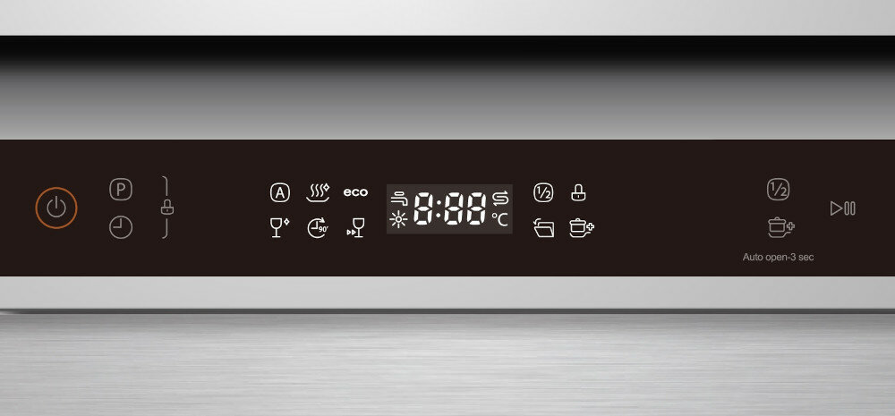 Zmywarka TOSHIBA DW-10F2EE(S)-PL wyświetlacz LED panel sterowanie