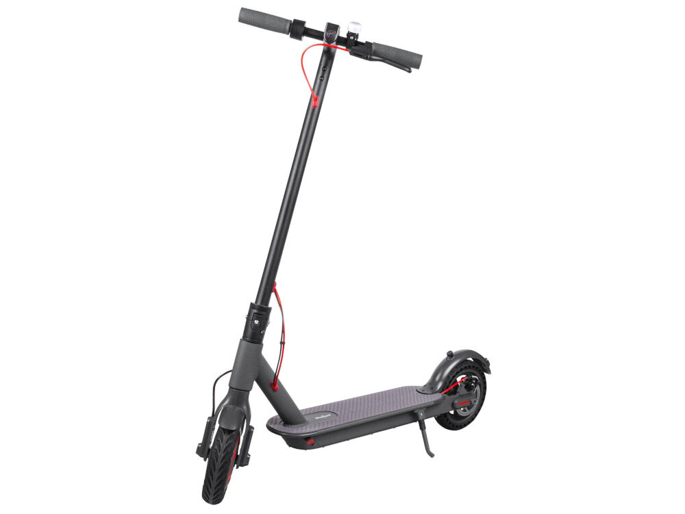 Hulajnoga elektryczna REBEL Fast Wheels Pro Czarny w czarnym kolorze z myślą o miejskim stylu wysokiej jakości elektroniczne podzespoły prosta minimalistyczna konstrukcja ładowarka zabezpieczona przed przegrzaniem zwarciem nadmiernym rozładowaniem przeładowaniem przeciążeniem bezpieczny