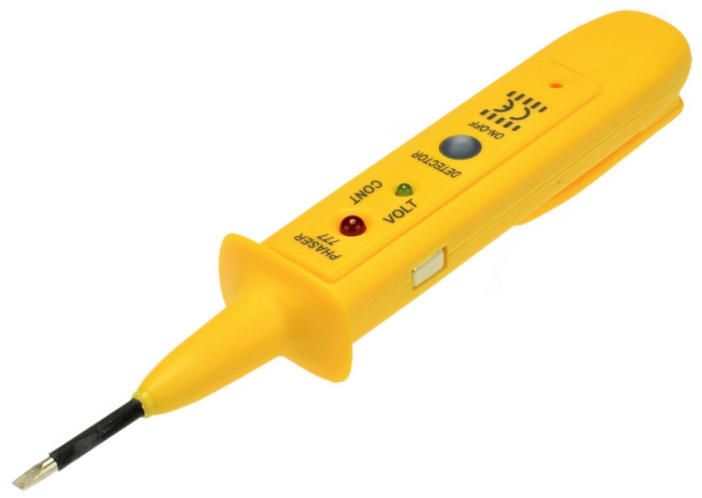 Próbnik napięcia SUNCO Fazer 777 sprawnie bezpiecznie do podstawowych testow w instalacjach o napieciu 220 V/380 V w instalacjach samochodowych systemach elektrycznych wszechstronnosc