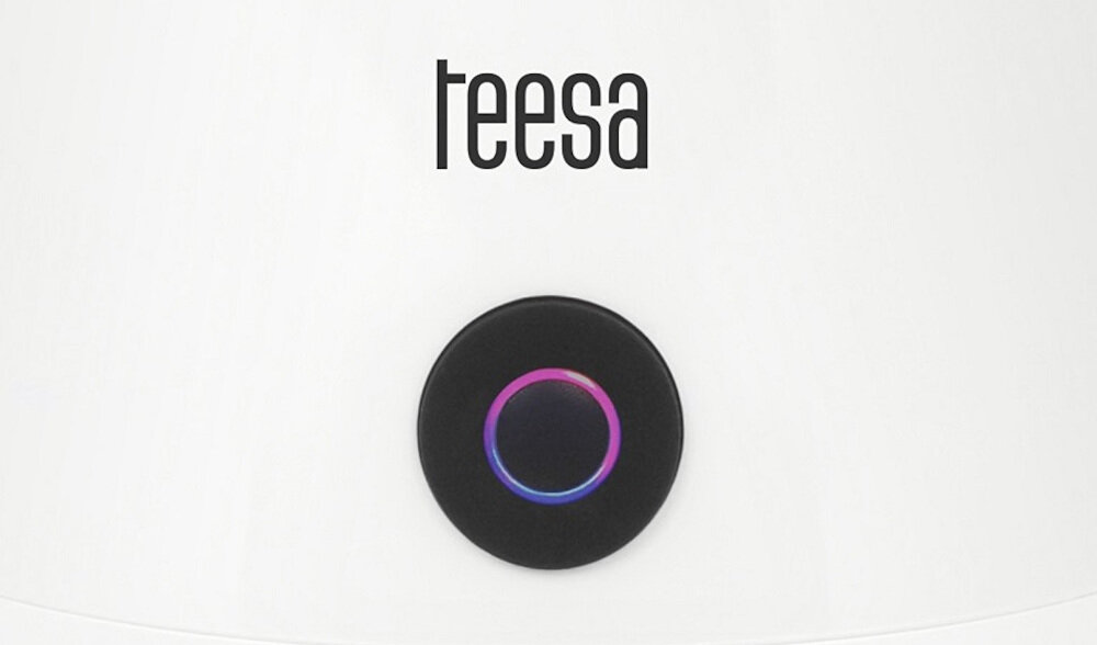 Spieniacz TEESA Aroma F50 Intuicyjna obsługa Obsługa jednym przyciskiem  Podświetlany przycisk informacja automatyczne wyłączenie komfort i bezpieczeństwo Przezroczysta pokrywka kontrola Nienagrzewający się uchwyt stal nierdzewna ochrona