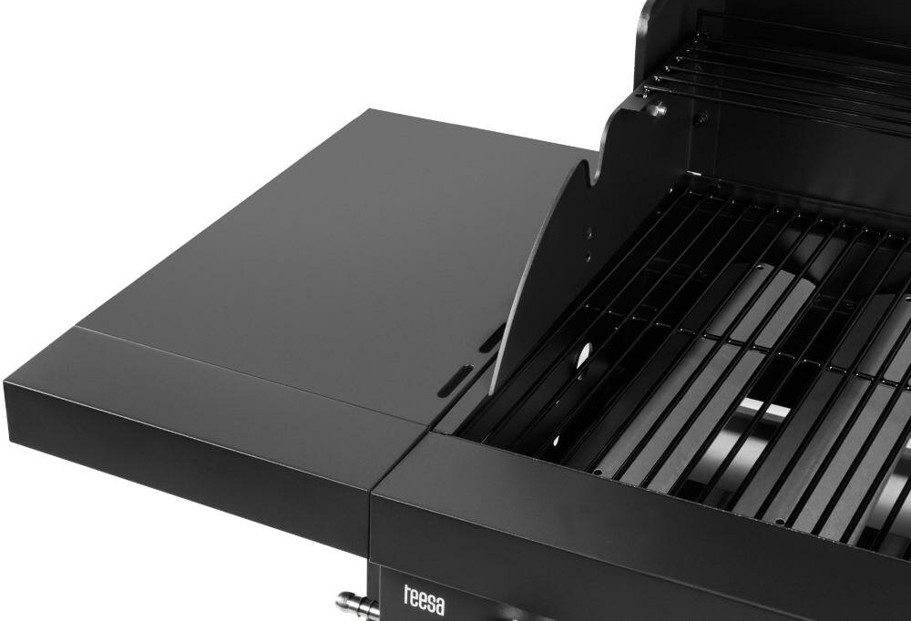 TEESA BBQ 3000 półki boczne przygotowywanie potrawy praktyczne rozwiązanie grillowanie przyjemność