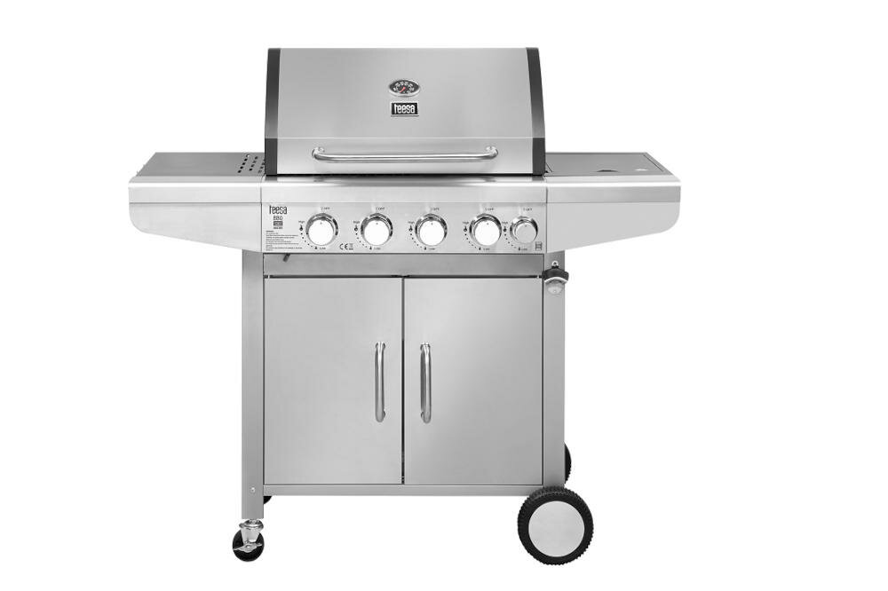 TEESA grill gazowy urządzenie grillowanie prosta wytrzymała konstrukcja funkcje