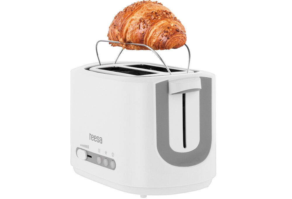 Toster TEESA TSA3302 Bialy moc 850W 2 tosty jednoczesnie