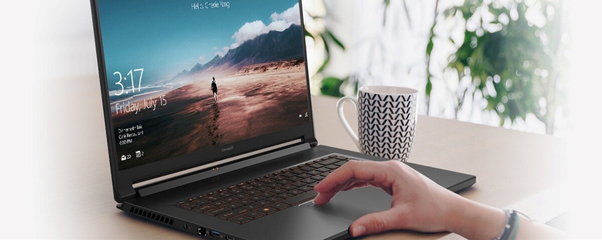 Laptop ACER ConceptD 5 Bezpieczne logowanie jednym dotknięciem