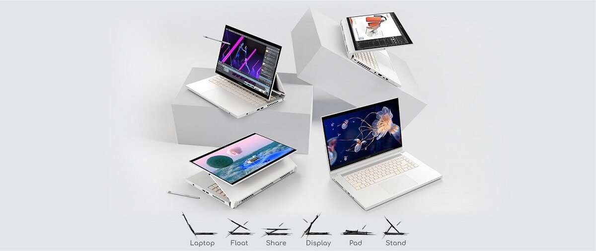 Laptop ACER ConceptD 3 Unowocześniona konstrukcja Płynna praca