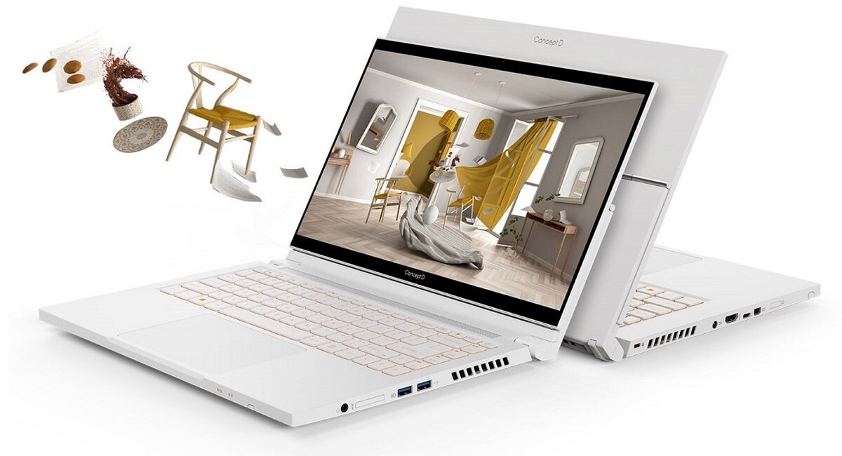 Laptop ACER ConceptD 3 Wiele portów