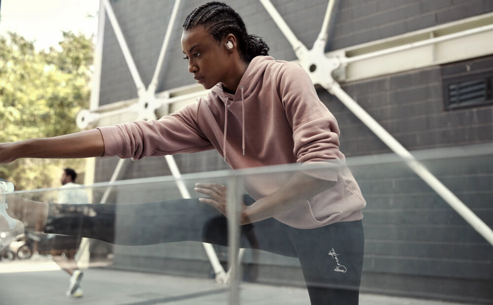 Słuchawki dokanałowe JBL Reflect Flow Pro smart ambient aktywna redukcja szumów