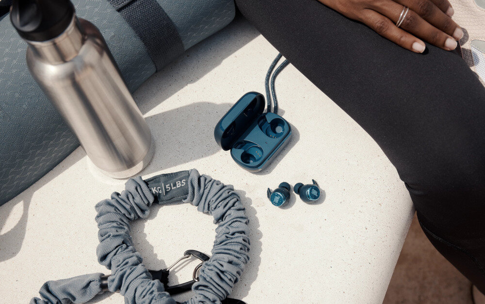 Słuchawki dokanałowe JBL Reflect Flow Pro mikrofon