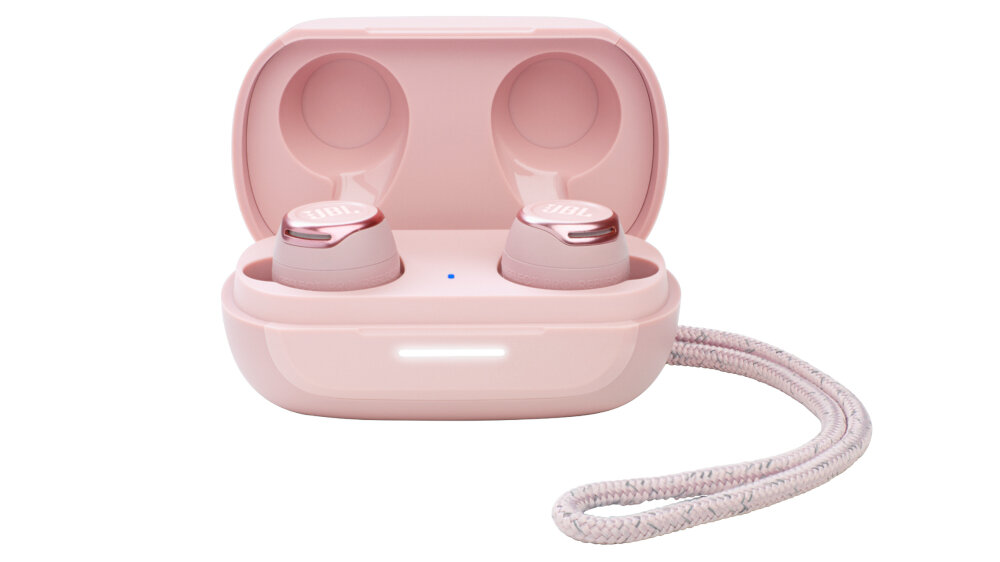 Słuchawki dokanałowe JBL Reflect Flow Pro aplikacja panel sterowania dotknięcie asystent głosowy