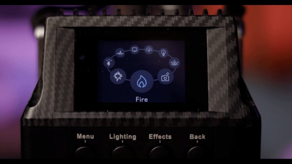 Lampa LED APUTURE Light Storm LS 600X Pro   barwa jasność zasilanie bateria montaż aparat zdjęcia filmy obsługa regulacja waga led wymiary 