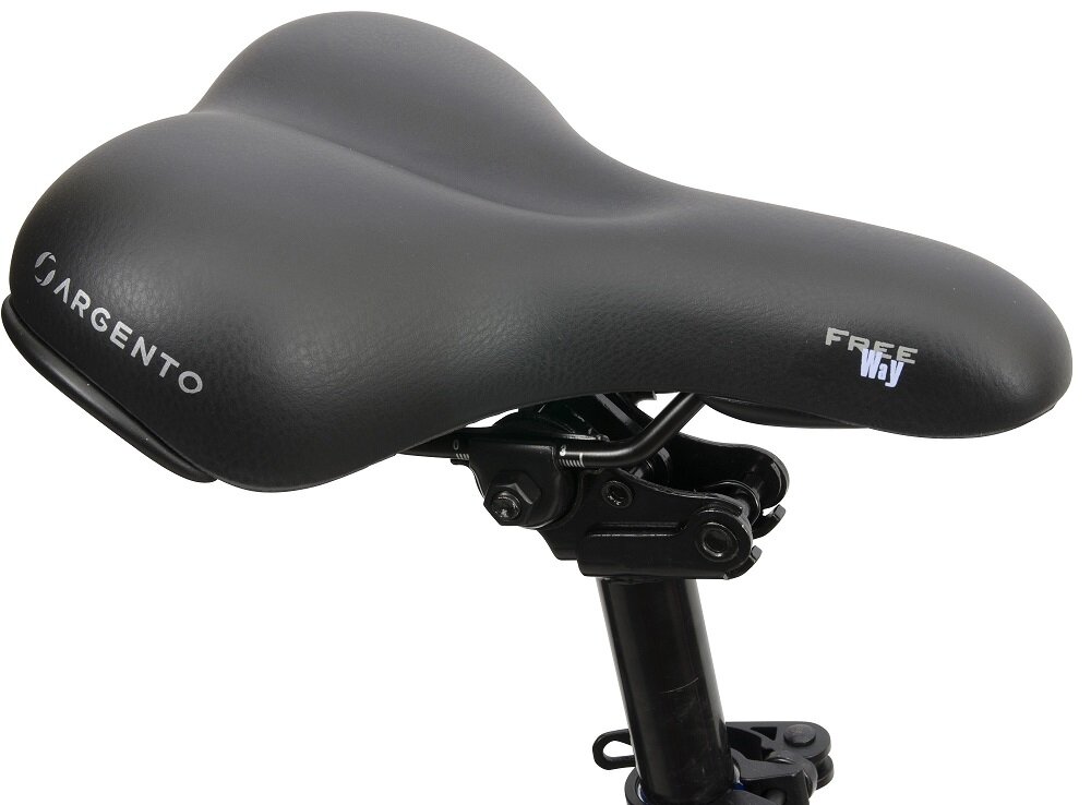 Rower elektryczny ARGENTO Fat Bi Max XL U17 20 cali Niebieski sztyca LEE CHI komfort z aluminium