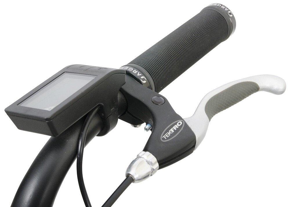 Rower elektryczny ARGENTO Fat MadMax U22 20 cali Brązowy bagażnik wyświetlacz LCD