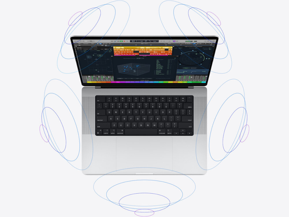 Laptop APPLE MacBook Pro system dzwieku przestrzennego