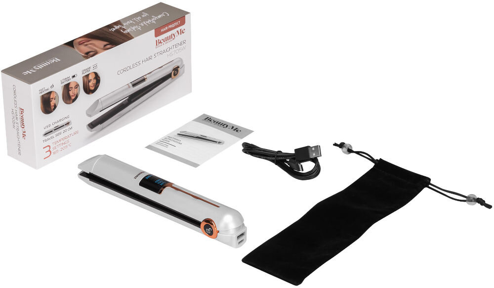 Prostownica BEAUTYME HS705W ladowanie bateria