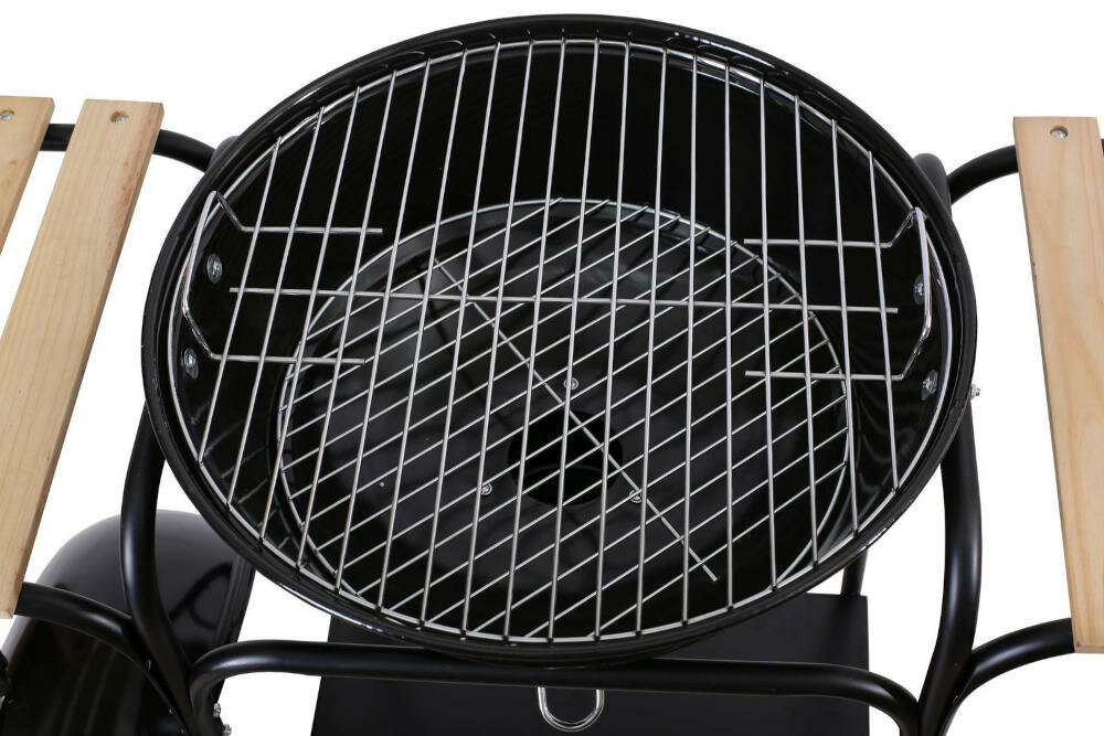 ACTIVA 19426 emaliowana stal owalny ruszt misa paleniskowa węgiel brykiet