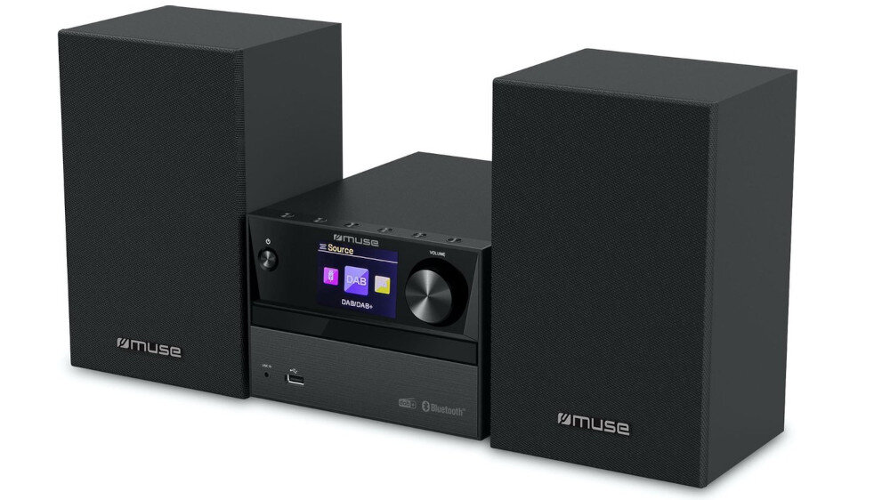 Wieża MUSE M-70 DBT - źródła dźwięku