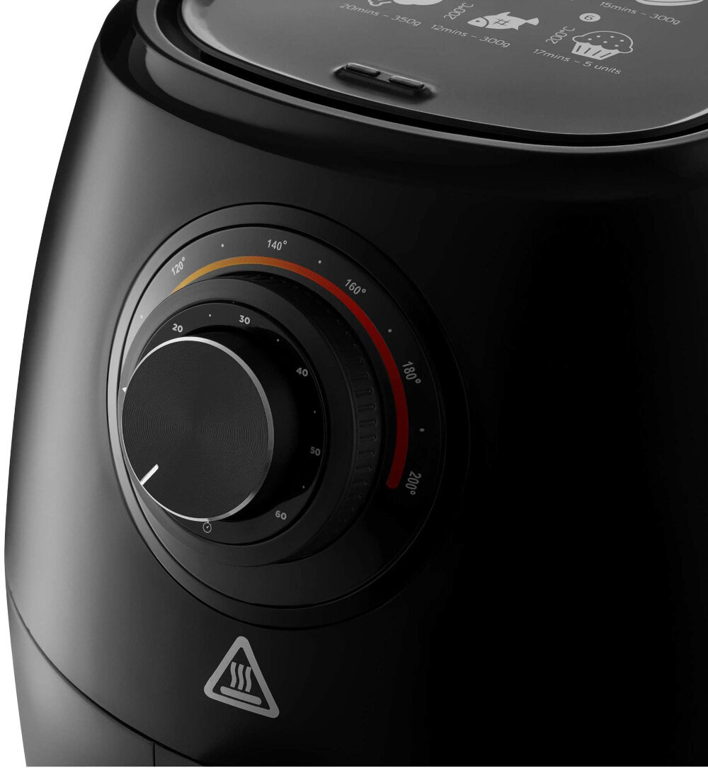 Frytkownica beztłuszczowa SENCOR SFR 3130BK Air Fryer potrawy smaki