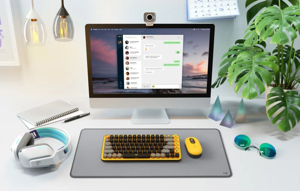 Klawiatura LOGITECH Pop Keys Blast personalizacja znaki