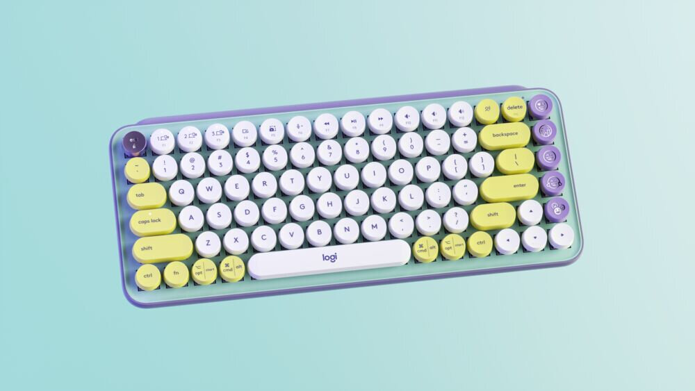 Klawiatura LOGITECH Pop Keys Daydream pisania za pomocą