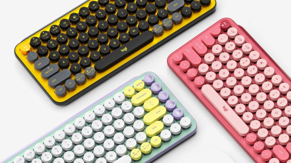 Klawiatura LOGITECH Pop Keys HEARTBREAKER kompaktowa wygodna