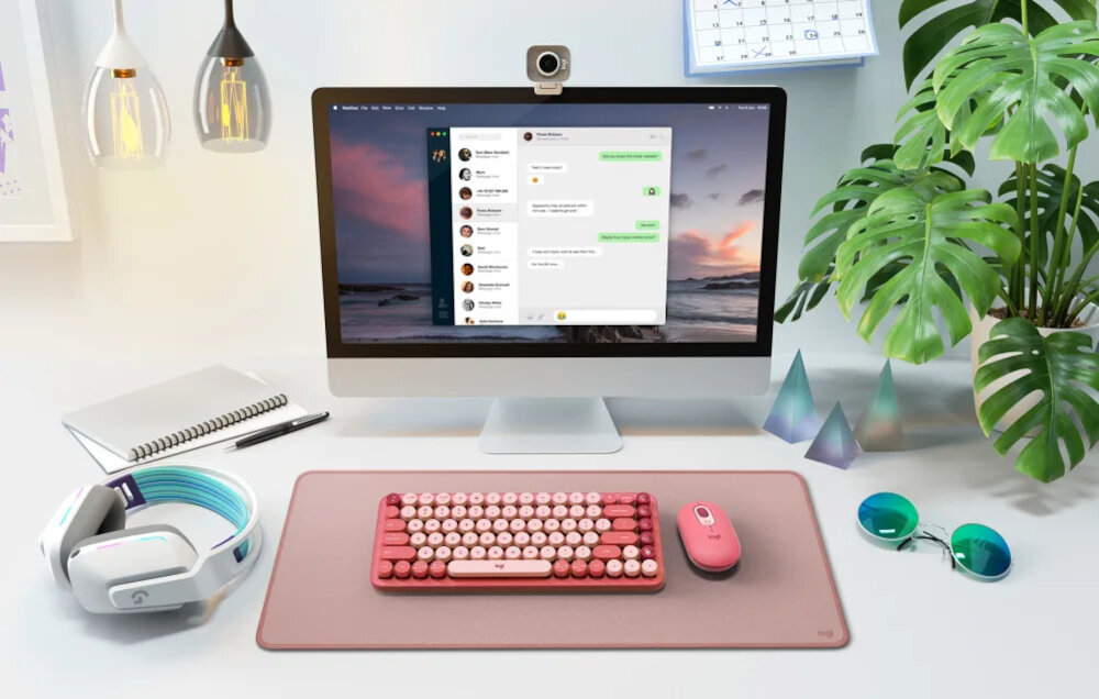 Klawiatura LOGITECH Pop Keys HEARTBREAKER personalizacja znaki
