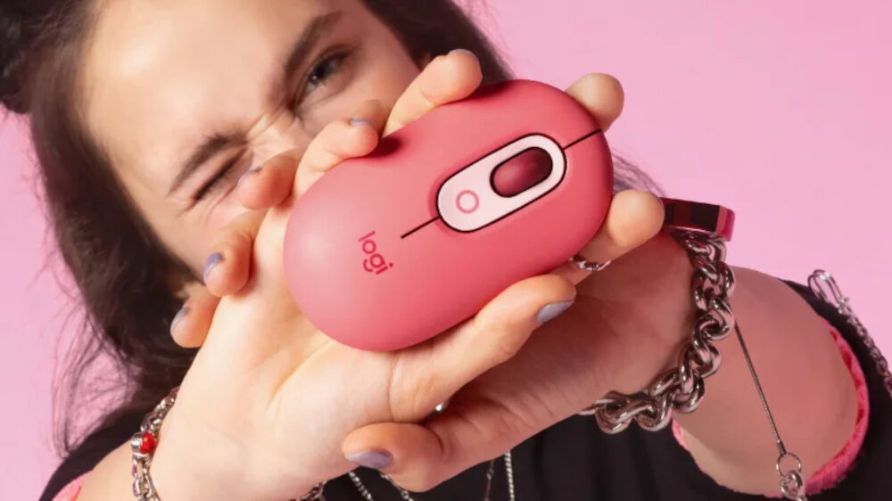 Mysz LOGITECH Pop Czarno-żółty dźwięk silenttouch