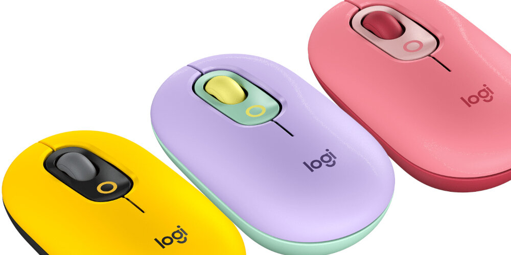 Mysz LOGITECH Pop Czarno-żółty żywotność baterii czas działania