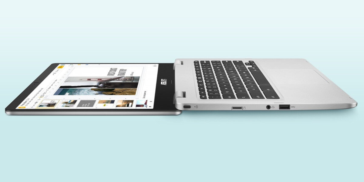 Laptop ASUS Chromebook C424MA-EB0138 dysk pojemność miejsce dane