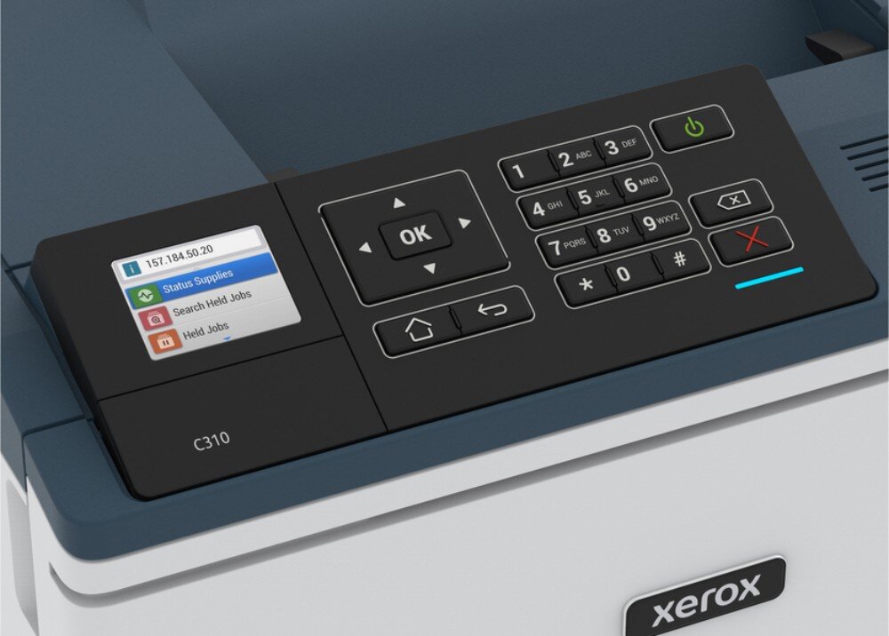 Функції відображення роботи принтера XEROX C310V DNI