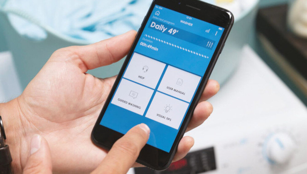 Suszarka CANDY CSO4H7A2DE-S Aplikacja hOn w SmartPro 60 programow