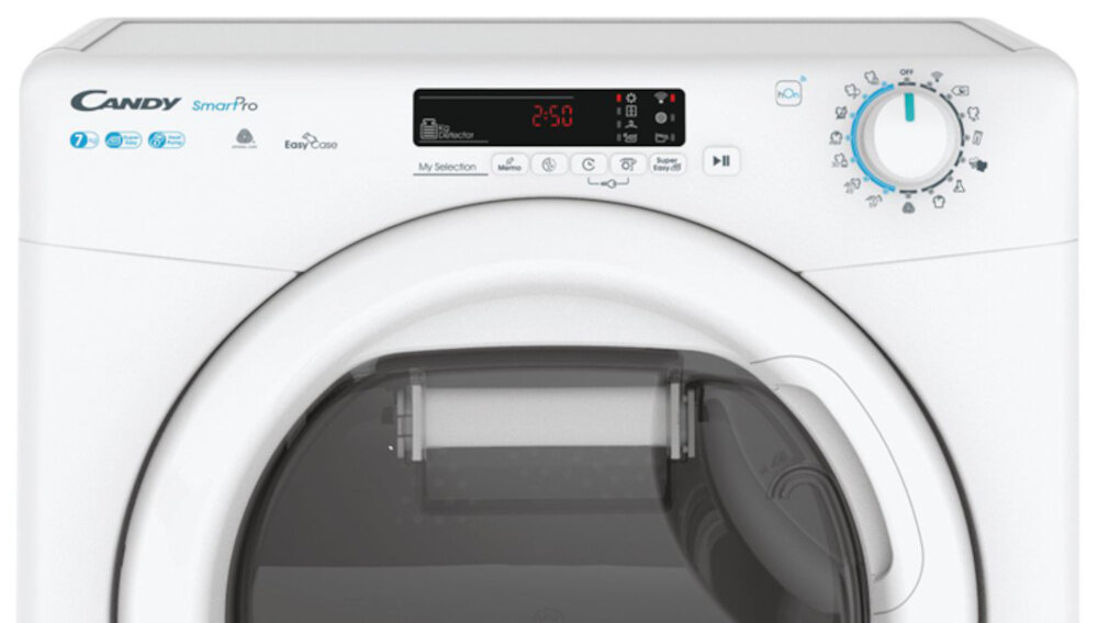 Suszarka CANDY CSO4H7A2DE-S program SmartPro