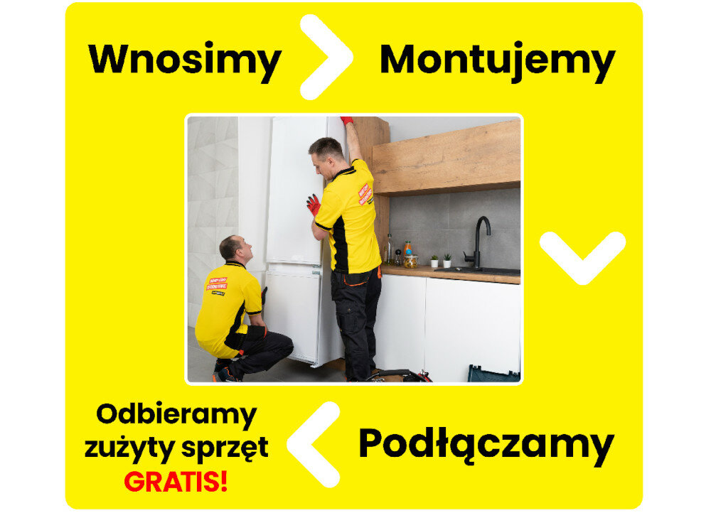 Lodówka zabudowa usługa