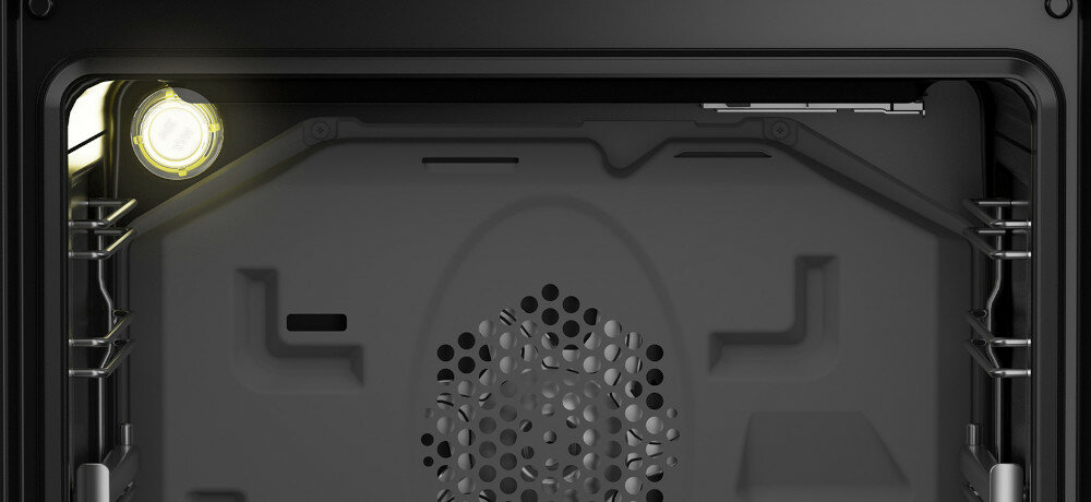 Kuchnia BEKO FSM58301XCDT oświetlenie halogenowe