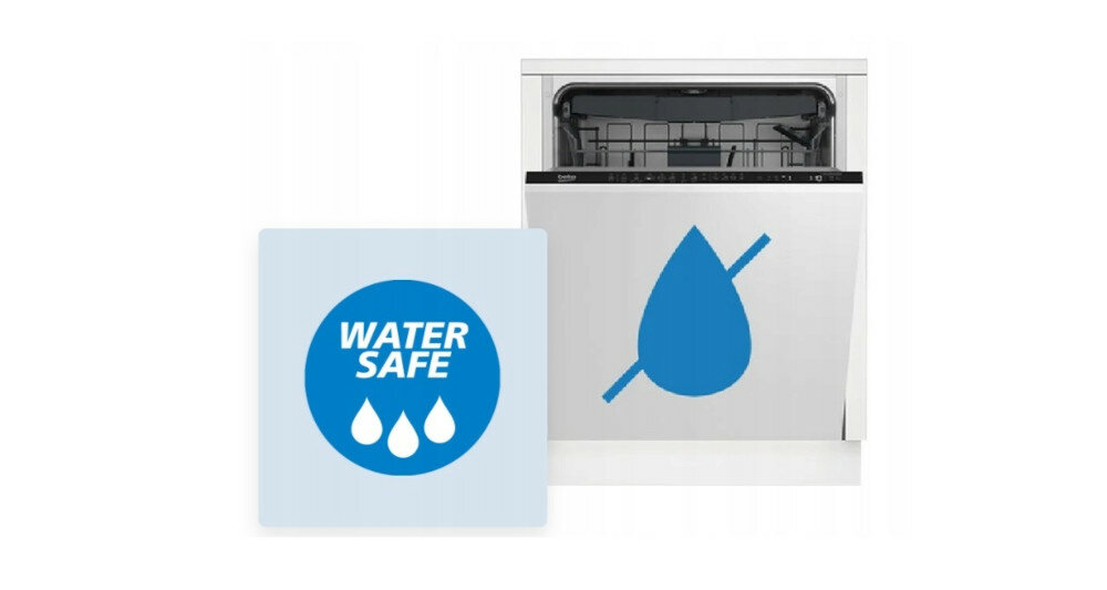 Zmywarka BEKO BDFN26640XC ochrona przed wyciekiem