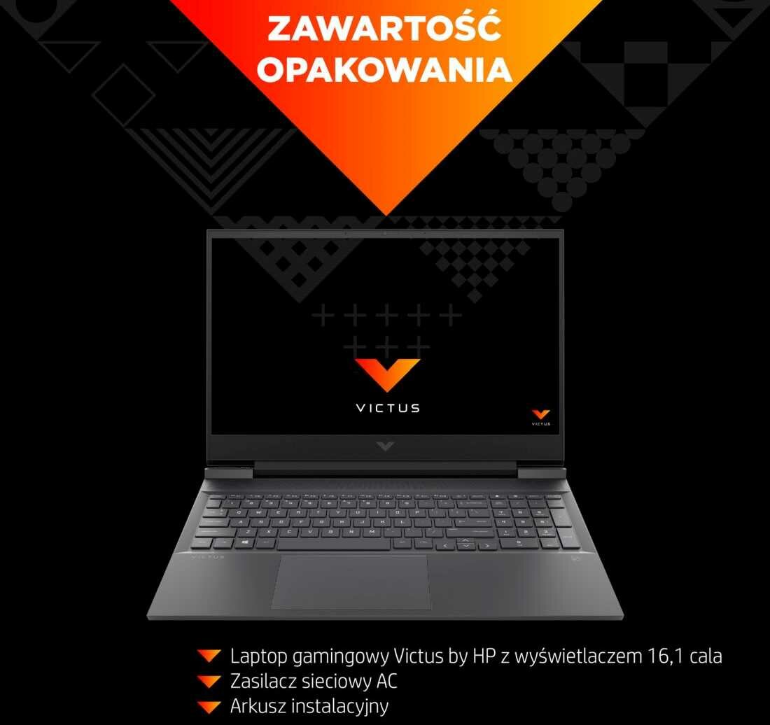 Laptop HP Victus 16 - Zawartość