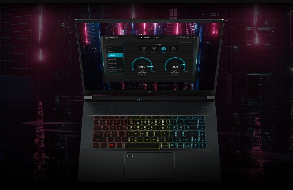 Laptop ACER Predator Triton 500 SE 16 IPS 165Hz i7 11800H 32GB SSD 1TB GeForce RTX3080 Windows 10 Home Stała łączność