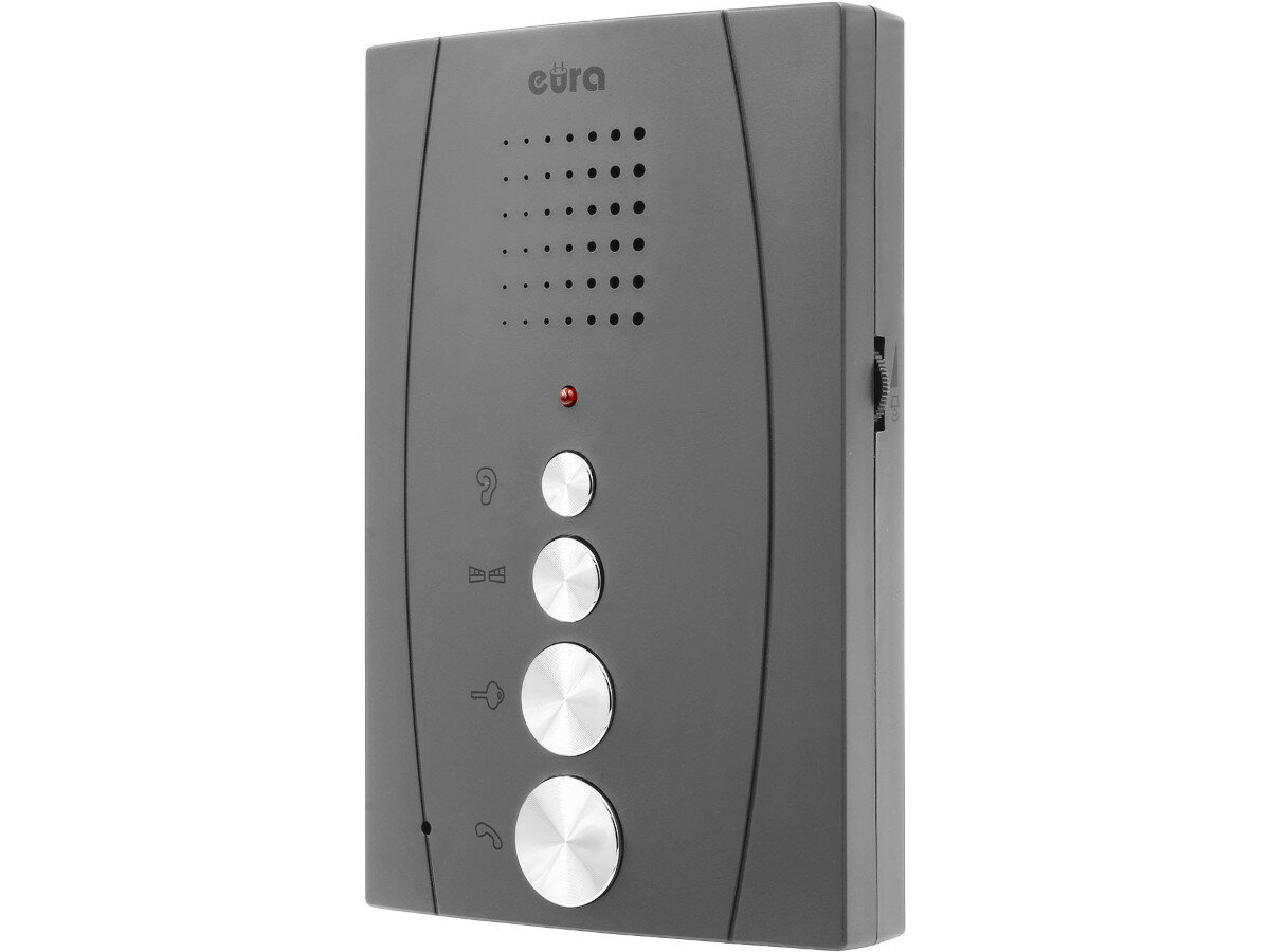 Zestaw domofonowy EURA ADP-63A3 grafitowy wyglad