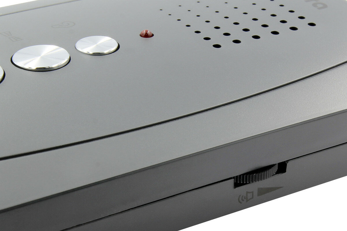 Zestaw domofonowy EURA ADP-63A3 grafitowy regulacja glosnosci