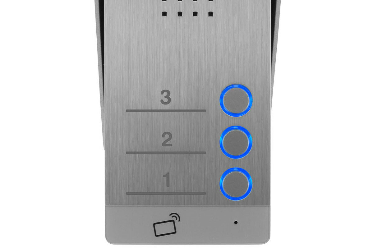 Zestaw domofonowy EURA ADP-63A3 grafitowy czytnik karta