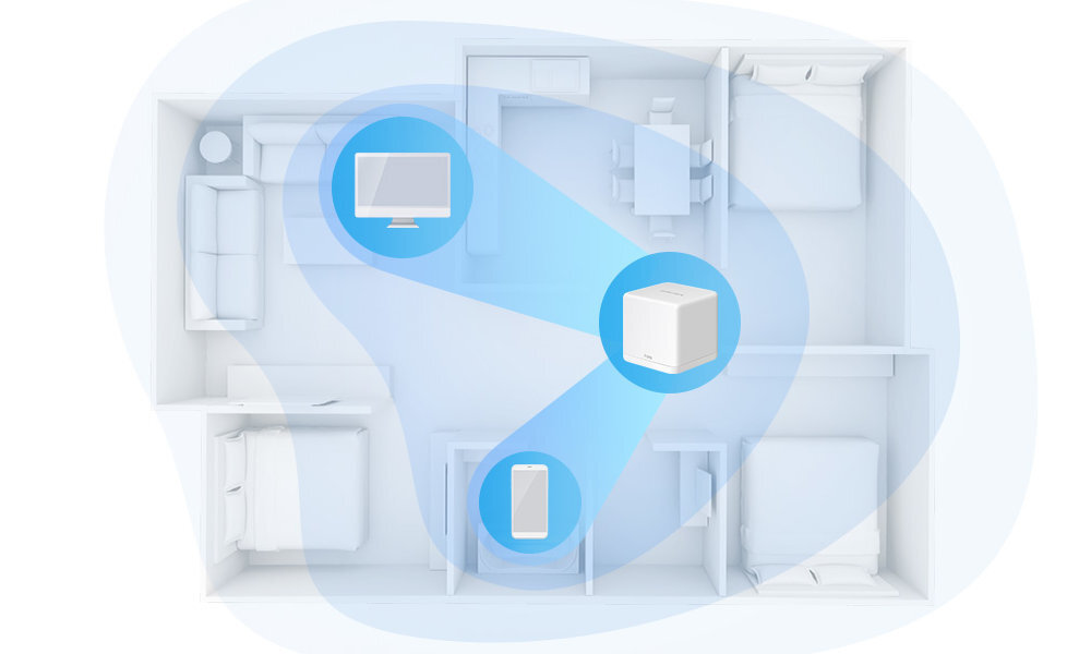 Router MERCUSYS Halo H30G 2-Pack