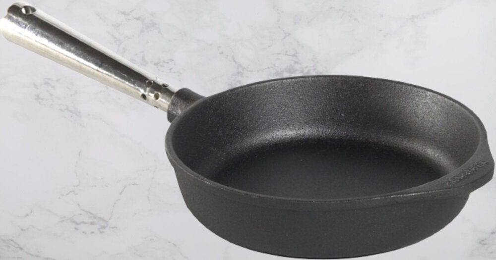 Patelnia SKEPPSHULT Professional 0002 20 cm wykonanie srednica waga glebokosc rownomierne rozprowadzanie ciepla