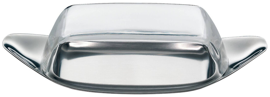 Maselniczka WMF Wagenfeld wykonanie Cromargan®wyglad wymiary