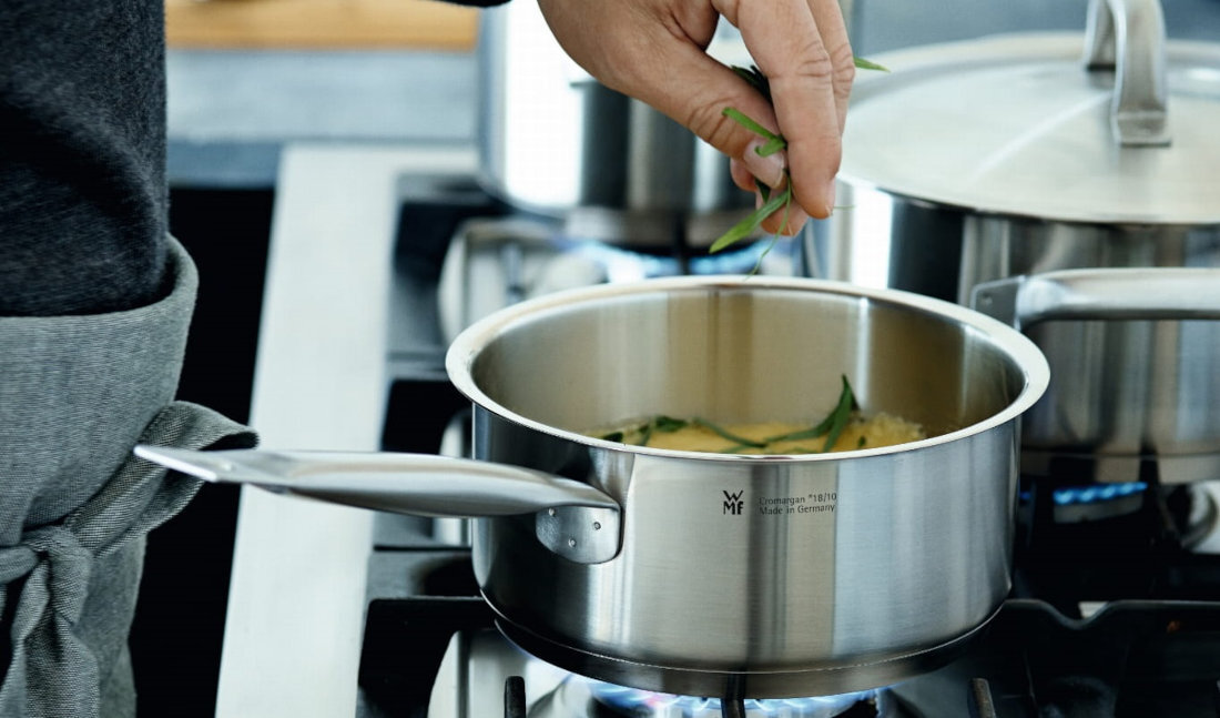 Zestaw garnkow WMF Gourmet Plus (8 elementow)