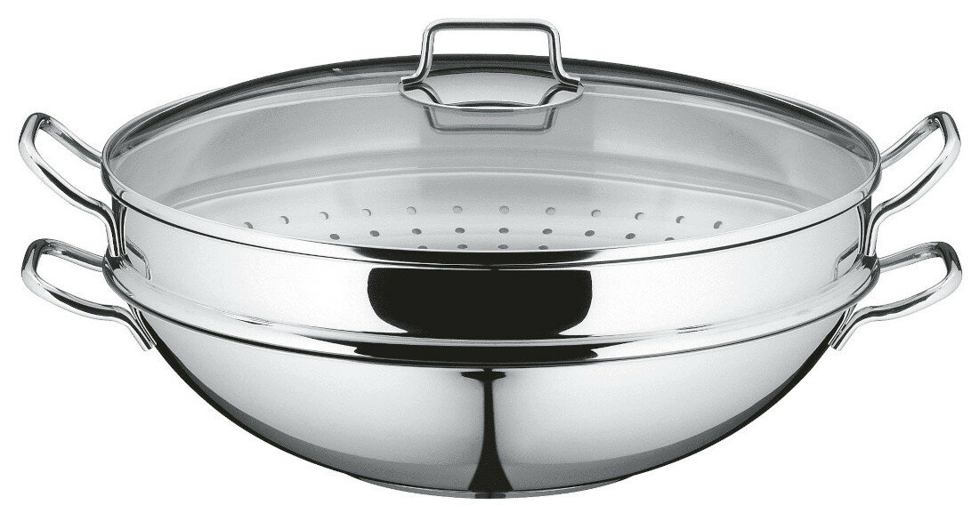 Patelnia wok WMF 58255 36 cm mozliwosc mycia w zmyarcw
