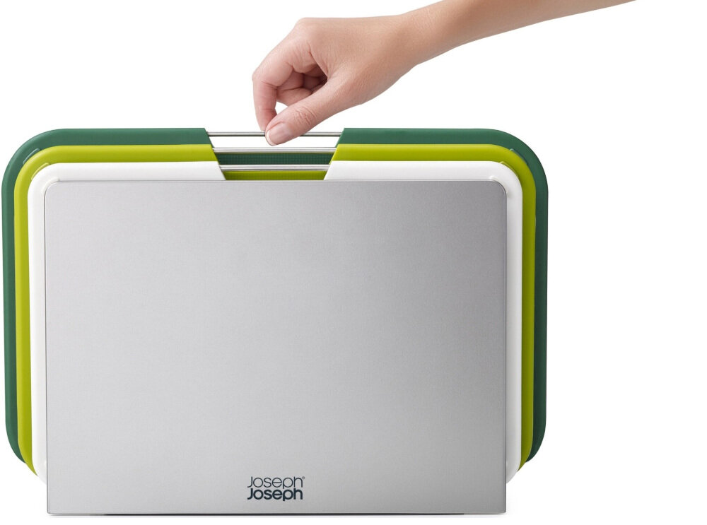 Zestaw desek JOSEPH JOSEPH Nest L (3 sztuki) uchwyty ze stali nierdzewnej wykonanie