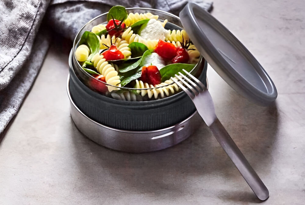 Lunch box BLACK+BLUM GR-LB-L015 Ciemnoszary idealny na lunch
