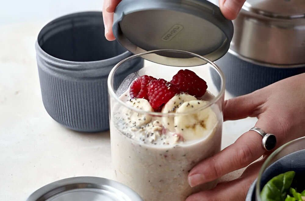 Lunch box BLACK+BLUM GR-LB-S015 idealny na lunch