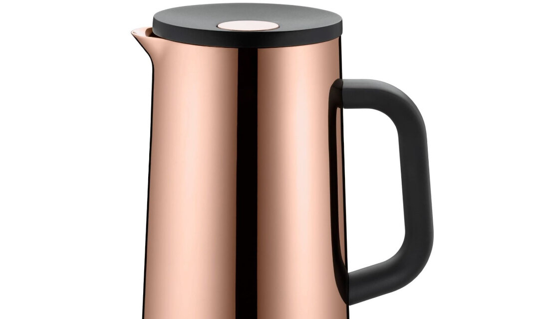 Termos WMF Impulse Miedziany (1000 ml) Wykonany z polerowanej stali nierdzewnej Cromargan w kolorze miedzianym wykonanie
