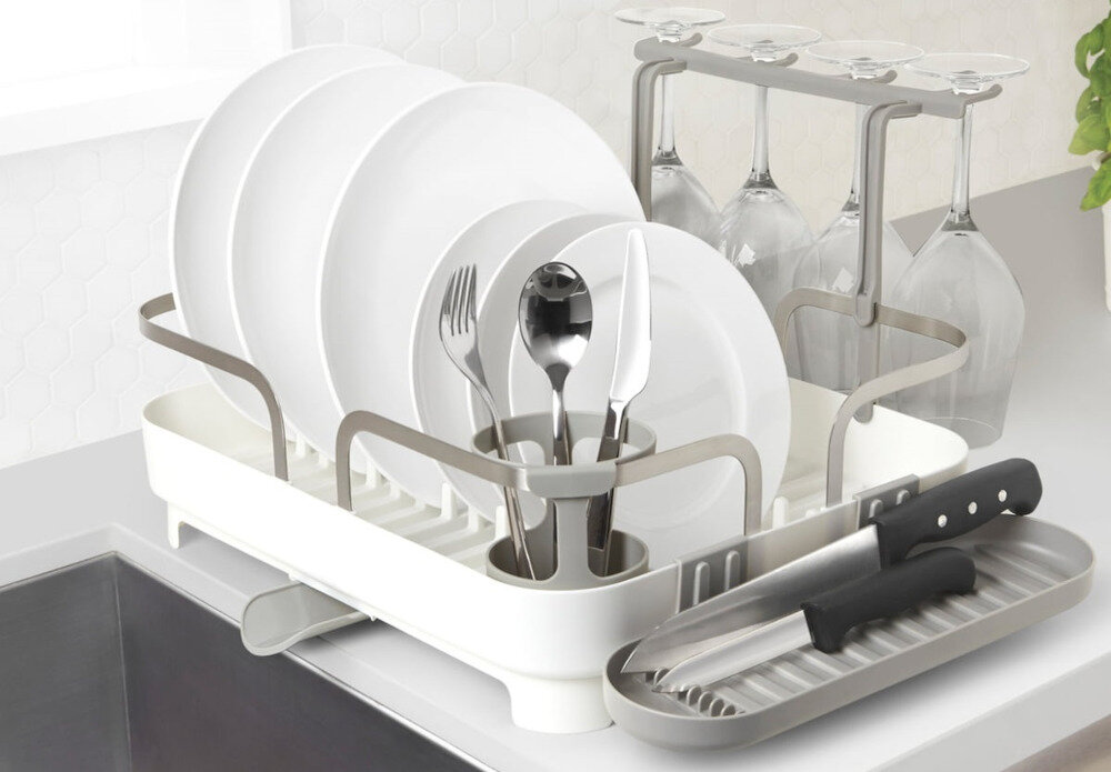 Suszarka do naczyń UMBRA Holster Bialy uchwyty